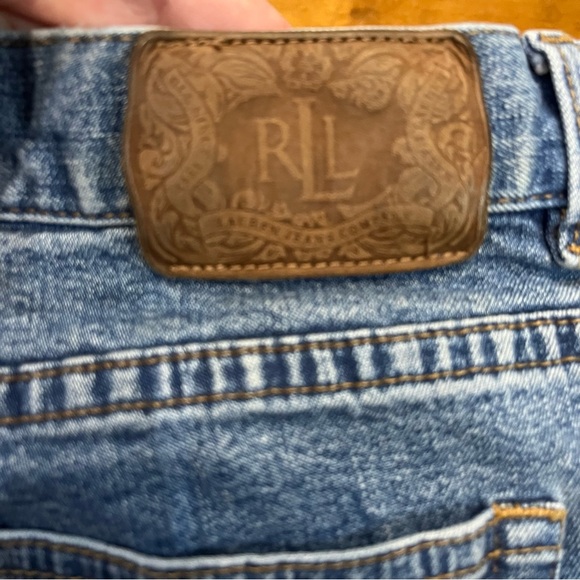 Lauren Ralph Lauren Jeans Women’s 12 Medium Wash Straight Leg Classic Preppy - Picture 9 of 11